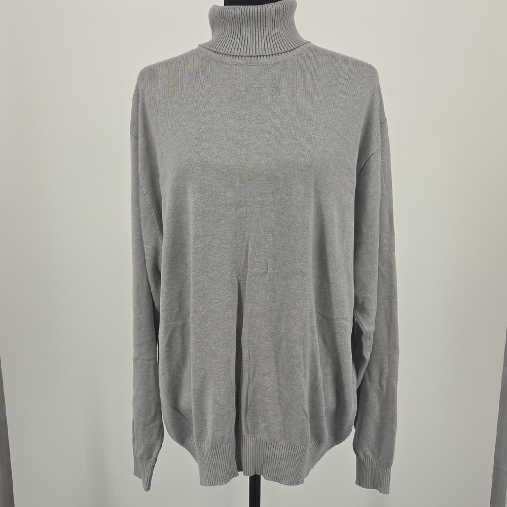 Inserch men’s Gray Turtleneck Sweater